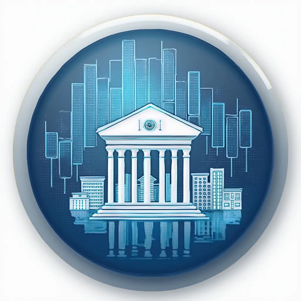 Logo de corredora de bolsa