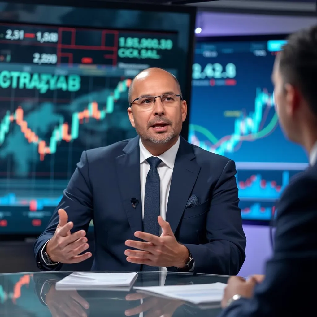 Entrevista en televisión